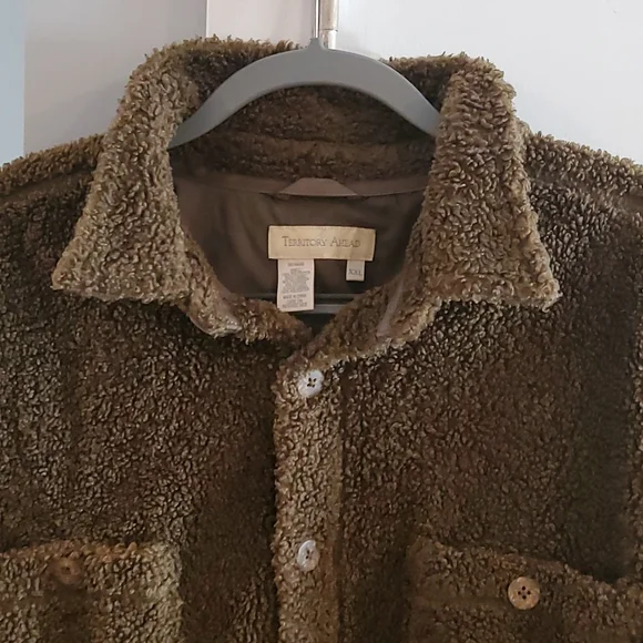 XXL, Territory Ahead, Sherpa Fleece Jacket, Coffee - Picture 2 of 3
